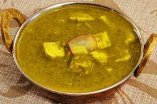 Palak paneer