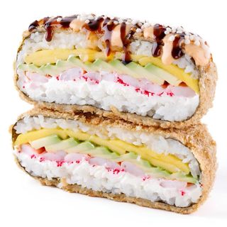 Суші-бургер з креветкою 415г.