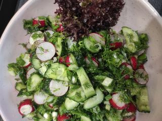 Салат "Огород" з редізкою (вагов.)