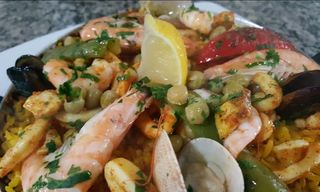 Paella Fruits De Mers individuelle