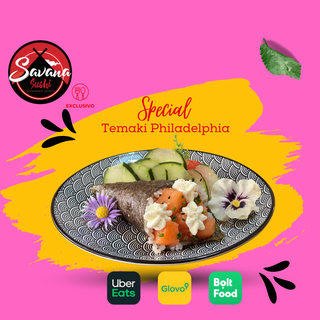 Temaki Salmão Philadelphia
