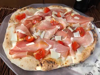 Pizza Stracchino e crudo