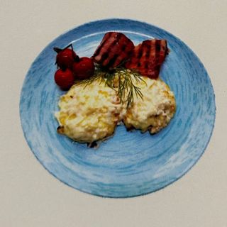 Ochiuri cu cașcaval și bacon, la cuptor