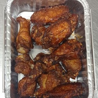 Alitas De Pollo A La Barbacoa (Ración)