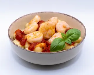 Gnocchi con gamberi e polpa di pomodori - 430g