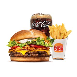 Double Steakhouse Burger Meni