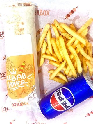 Meniu kebab de pui mare