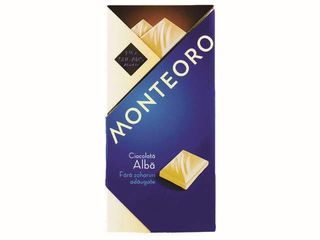 Monteoro Ciocolata alba fara zaharuri fara zaharuri 90g