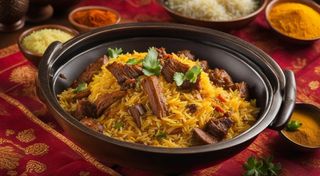 Biryani de Cordeiro