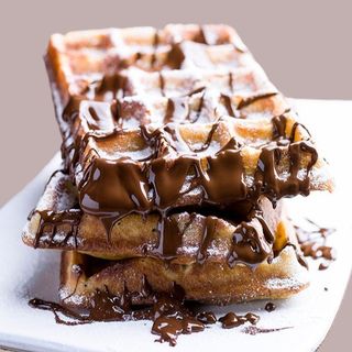 Gaufre Nutella Caramel