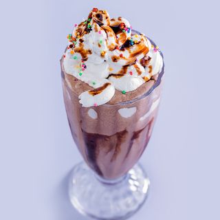 Caramel milkshake