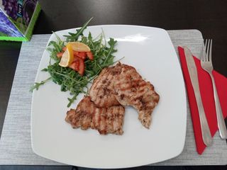 Cotoletta di maiale ai ferri