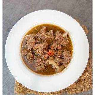 Goat meat pepper soup