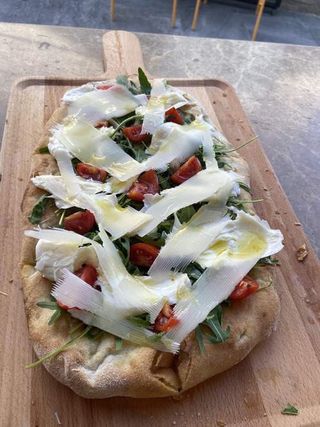 Pizza Rucola, Pomodorini & Bufala