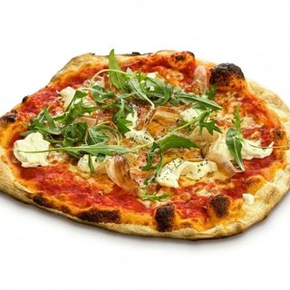 Burrata con guanciale
