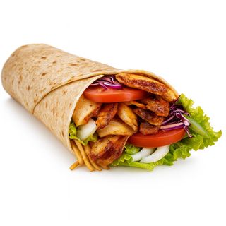 Голям дюнер в палачинка