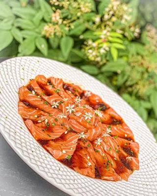 38. Salmão com Agridoce Picante (10 uni.)