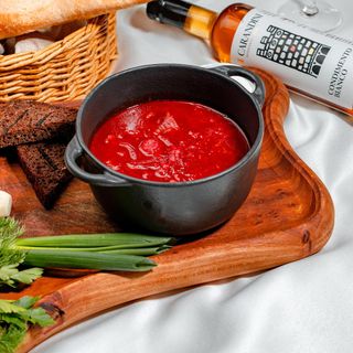 Борщ с говядиной от шефа