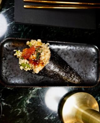 Temaki De Langostino Crujiente (1 Ud.)