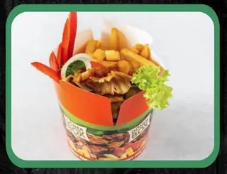 Kebab box samo mięso mały