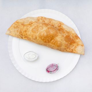 Czeburek z mięsem i serem