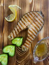 Стейк из семги