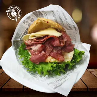 Arepa Terapéutica especial de Bacon 