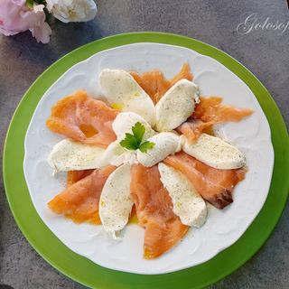 Salmone e mozzarella 