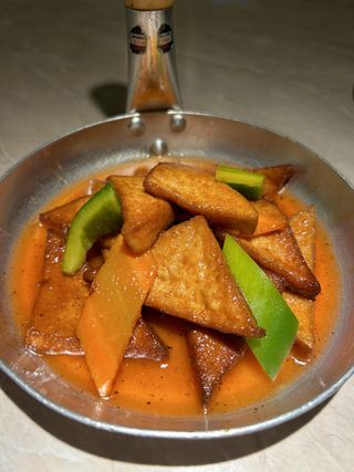 160. Tofu agrodolce