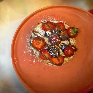 panquecas de  Nutella