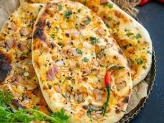 Onion chilli naan