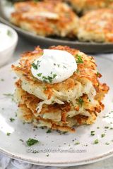 Potato cheese pancakes
