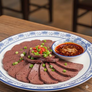 Morcilla de ternera fría