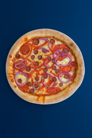 Pizza cu carne de vițel
