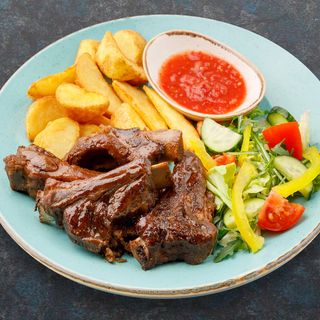 Свиные ребрышки/ Costite de porc