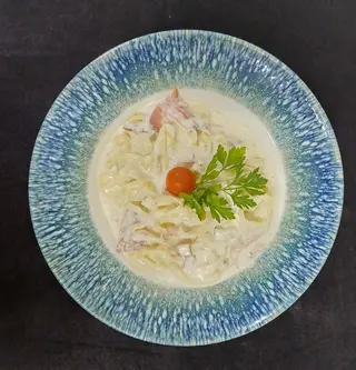Tagliatelle carbonara