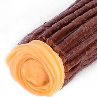 Churro de chocolate relleno de crema
