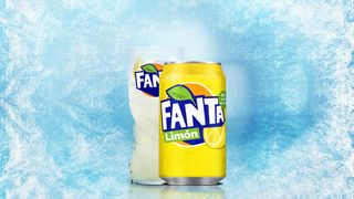 Fanta Limón lata 330ml.
