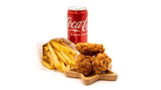 Menú Alitas (3 Uds.)