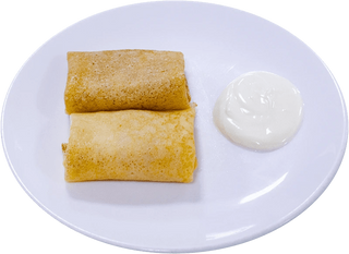 Блины с творогом ( 2 шт.)