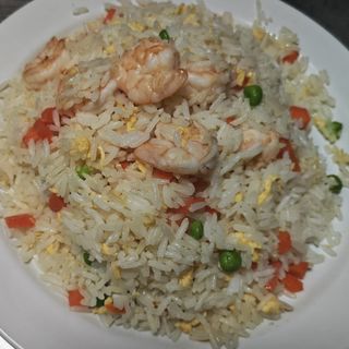 Arroz Frito Con Gambas