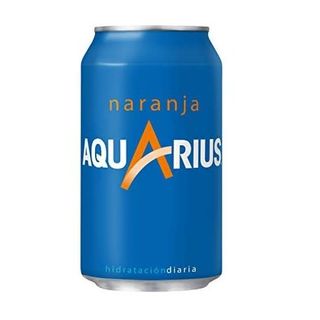 Aquarius Naranja lata 330ml.
