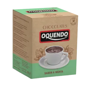Cacao Oquendo Sabor Menta, 15 Uds