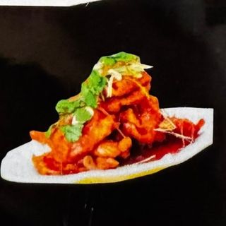 锅包肉 lonchas de solomillo de cerdo crujiente