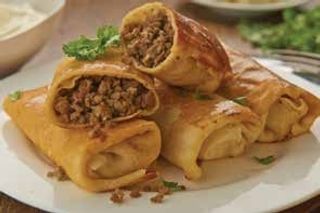 Crespelle ripieni di carne 3 pezzi