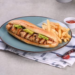 Sandwich Poulet-Fromage