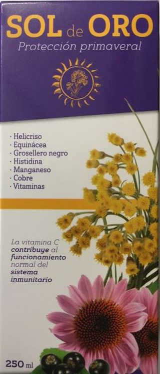 Sol De Oro Xarop 250 Ml. (Al·Lèrgies)