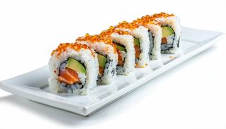197. Sake avocado roll 4 pezzi