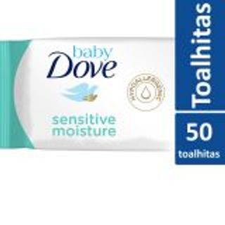Toalhitas Sensitive Dove 50 unidades