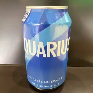 Aquarius Limón lata 330ml.